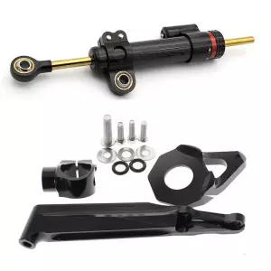 오토바이 스티어링 댐퍼 스태빌라이저 선형 역방향 안전 제어 및 브래킷 혼다 CBR600RR 600 2005-2006
