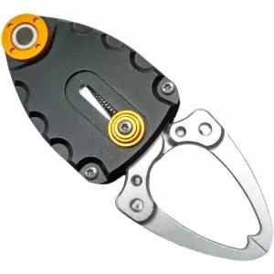 미니 물고기 그립 알루미늄 합금 작은 낚시 클립 야외 미끼 도구