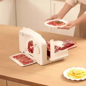 가정용육절기 고기 슬라이서 두깨조절 절단기 탁상 150W111520