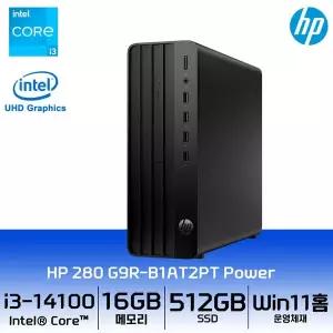 [HP][공식] Pro SFF 280 G9R-B1AT2PT Power 데스크탑 i3-14100/16GB/512GB/Win11Home 미니 슬림