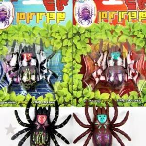 벽면 부착 거미 장난감 유리창 점착 곤충 모형 파티 장식 소품 어린이 놀이 교구