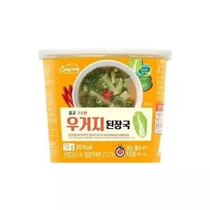 [신송식품]신송 구수한 우거지 된장국컵 10g1박스(24개입)