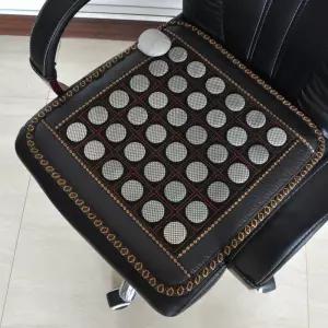 게르마늄방석 건강 옥돌 세라믹 온열 찜질 사 A 45x45cm