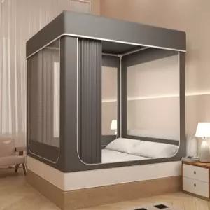 암막텐트 실내 침대텐트 수면 겨울용 보온 난방돔 난방 우풍차단