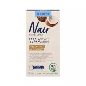 네어 민감성용 겨드랑이비키니 제모 왁스스트립 32매+3매(코코넛 밀크 오일)