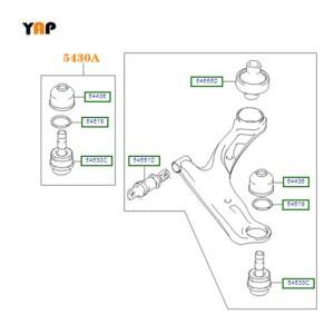 신형 서스펜션 볼 조인트 스바루 임프레자 포레스터 레거시 아웃백 바하 EJ20 L4 20206-XA000