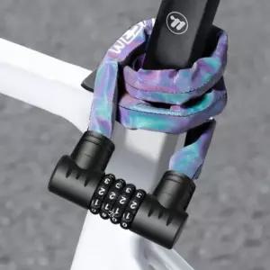 웨스트바이킹 고휘도 반사 자전거 오토바이 바이크 자물쇠 체인락 도난방지 번호키 열쇠