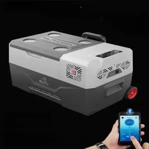 휴대용냉장고 이동식 전기아이스박스 바퀴용 차량용 냉장고 쿨러 자동차 무선 술장고 차 차량