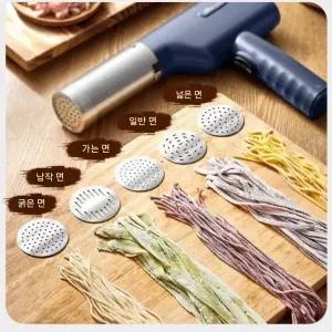 무선충전방식 제면기 가정용 국수기계 파스타 제조기 면뽑는 기계 파스타머신