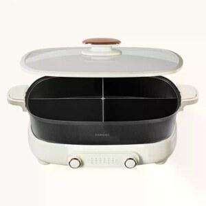 샤브샤브용 대용량 전기 냄비 6L 훠궈 오뎅탕 마라탕 휴대용 멀티 전골