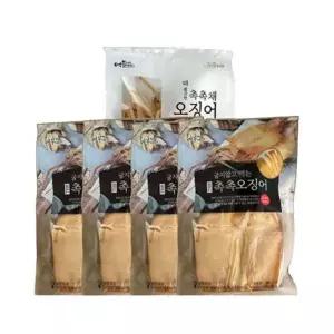 어부예찬 촉촉오징어 왕특대 4미 + 오징어채 1봉 (홈쇼핑)