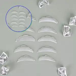 쌍문상회 속눈썹롯트 실리콘 왕관롯드 5세트 아이래쉬펌재료