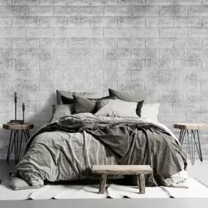 셀프 인테리어 단열벽지 10mm 2.5m 진그레이 벽돌무늬 폼블럭