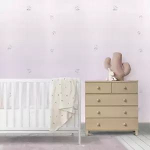 셀프시공 3D 단열벽지 20m 핑크 타탄 꽃무늬 곰팡이방지 벽지시트