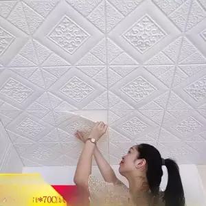 3D 접착식 방수 천장 스티커 욕실 시멘트 벽면 리폼 인테리어