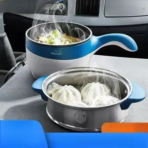 전기냄비 차량용 쿠커 멀티쿠커 여행용 요리 인버터 차박 캠핑 만능 화물차 소형 포트 밥솥