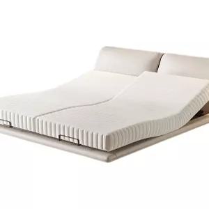 전동침대 등받이 수납형 전동 미색 프레임 더블싱글