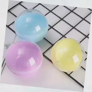 뽑기 캡슐 반투명 빈 원형 추첨 볼 통 이벤트 경품 뽑기 기계 용품