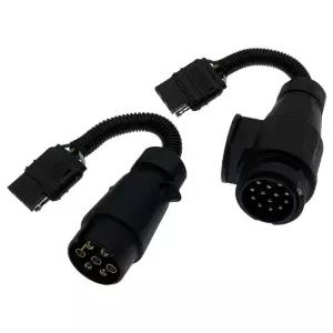 미국식 7핀 유럽식 트레일러 후미등 4핀 13핀 커넥터 풀세트