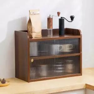 옛날 미니 찬장 커피장 접시장 찻장 빈티지 수납 원목