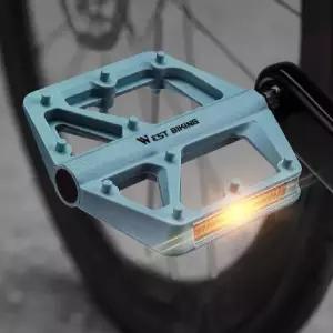 웨스트바이킹 다색 나일론 자전거 페달 넓은 접지면 미끄럼 방지 평페달