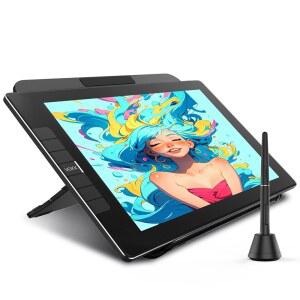 화면 VK1200V3 11 6인치 아트 태블릿, 풀 라미네이팅 스크린 8192레벨 배터리 프리 펜, 조절 가능한 스탠드, 단축키 6개 120% sRGB 를 갖춘 VEIKK 드로잉 태블릿