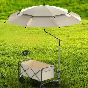 웨건 파라솔 캠핑우산 캐노피 무설치 차양막 캠핑 그늘막