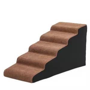 높은계단 소형견 강아지 회색 대형견 하프 3단 밝은 애완용품 높은 계단