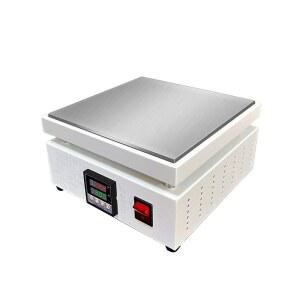 실험용 핫플레이트 온도 조절 예열기 가열판 장비 소형 가열 테이블 연구용 핫플레이트