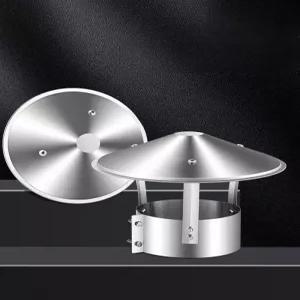 스테인리스 연통 레인 화목난로 캡 굴뚝 뚜껑 삿갓