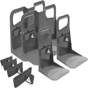 메트로 카펫 카 트렁크용 스테이홀드 8피스 정리함 세트 중형 2개 소형 퀵 스트랩 4개