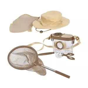 4세 5세 6세 유치원 자연학습 숲체험 관찰채집 놀이세트 뜰채 캠핑용 모험