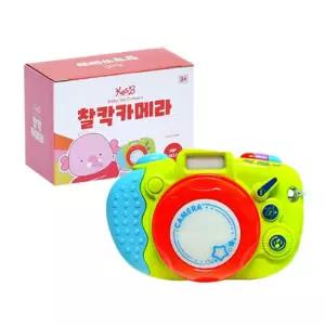 유아 사진놀이 조명 효과음 숨기능 찰칵 카메라 흥미유발 크리스마스 교구