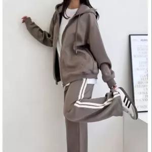 트레이닝복 셋업 빅사이즈 상하의 트랙팬츠 추리닝세트 바지 후드집업 트레이닝 여성 운동복