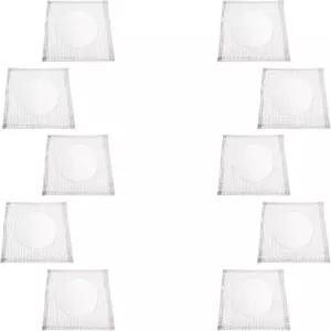 세라믹 센터가 있는 GSC 인터내셔널 4000110 와이어 거즈 스퀘어 크기 4인치 10팩