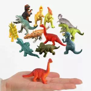 유치원 자연탐구 상상력발달 피규어 장난감 공룡 12종 관찰 어린이 완구