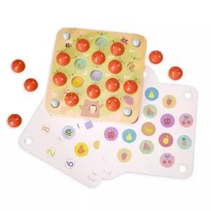 엄마표 유아 두뇌발달 문제카드 사과나무 기억력게임 교육 교구 홈스쿨