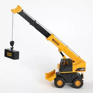 어린이 유아 리얼조작 움직이는 중장비 자동차 기중기 미니카 공사차 완구