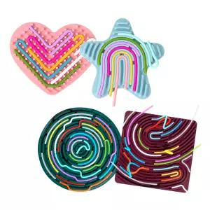 유아 노인 실버 인지활동 놀이지도 감각교구 미로센서리보드 홈스쿨 어린이