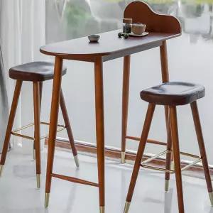 원목아이랜드 식탁 의자 아이랜드 원목 세트 홈바 홈바테이블 3색