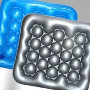 휠체어 쿨매트 튜브형 물방석 공기 에어 쿠션