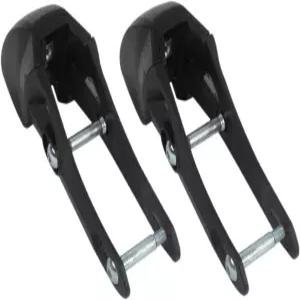 호환 및 스쿠터를 위한 밀리스텐 2pcs 롤러 스케이트 브레이크 키트 유니버설 인라인 스토퍼 튼튼한 고무