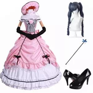 카드캡터체리 옷 사쿠라 할로윈 로리타 유체리 변신복