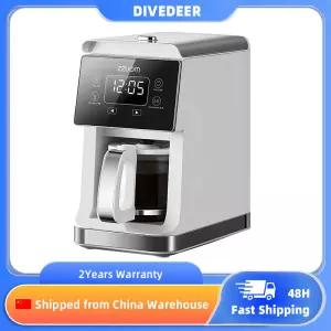 다이브디어 3단계 터치 패널 커피 메이커 자동 듀얼 기능 드립 그라인드