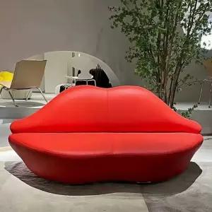입술소파 인테리어 쇼파 호텔 입술모양 입술 디자인 유니크