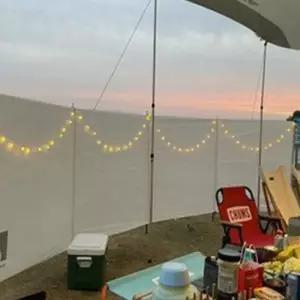 캠핑 윈드 스크린 윈드스크린 감성 낚시 화로 펜션 여행 사이드월