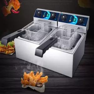업소용 튀김기 전기 소형 전기튀김기 간식 10L 다용도 가정용
