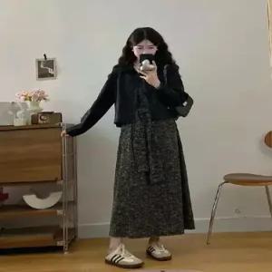 무천도사 원피스 가을 여성용 여자 빅사이즈 칼라 코트 정장세트 슬림핏 세트 KKE3