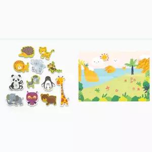 어린이 목욕놀이 물놀이 타일벽붙는 스티커 오감발달 욕실장난감 돌아기 4살 3살