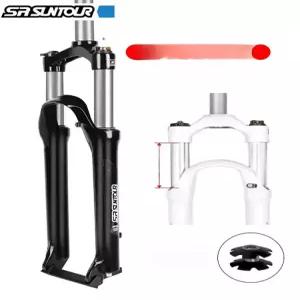 산악 자전거 포크 서스펜션 프론트 초경량 쇼바 에어 오일 브레이크 알루미늄 앞 프레임